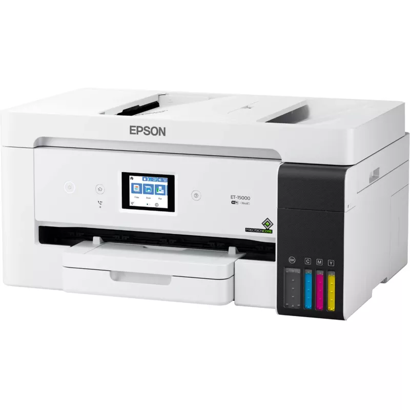 Epson - EcoTank ET-15000 Wireless All-In-One Inkjet Printer - White