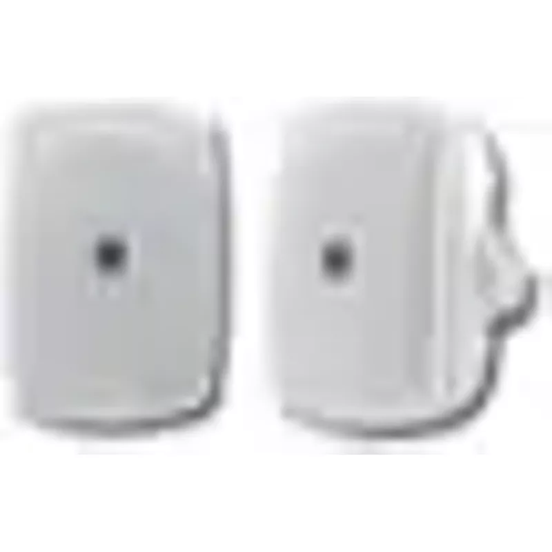 Yamaha - Natural Sound 6-1/2" 2-Way All-Weather Outdoor Speakers (Pair) - White