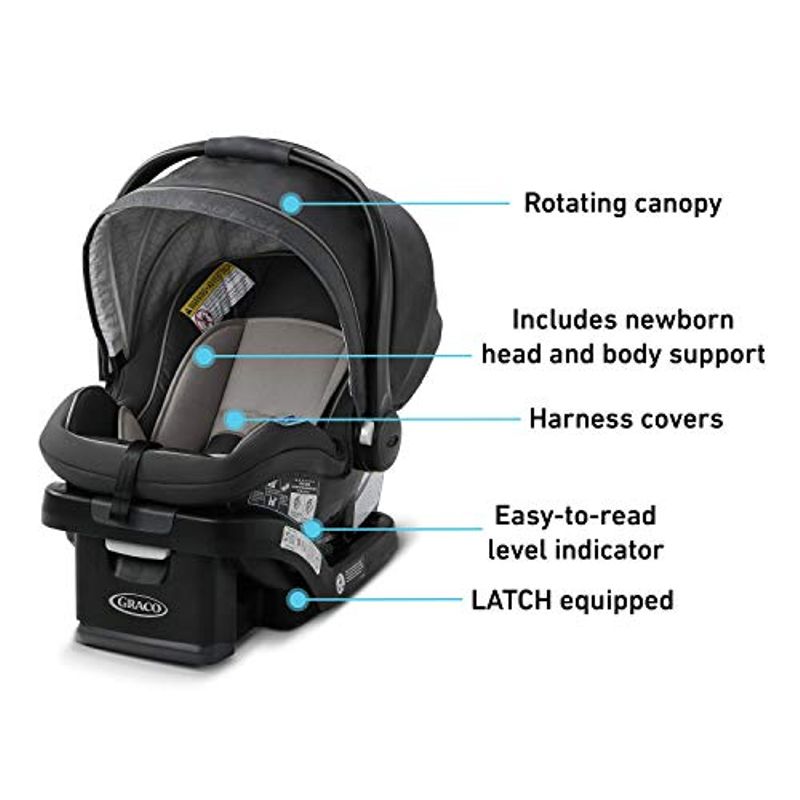 Graco SnugRide SnugLock 35 Infant Car Seat | Baby Car Seat, Redmond, Amazon Exclusive