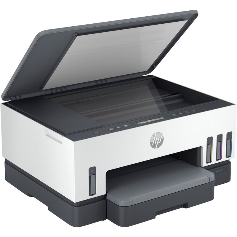 Alt View Zoom 13. HP - Smart Tank 7001 Wireless All-In-One Supertank Inkjet Printer with up to 2 Years of Ink Included - White & Slate
