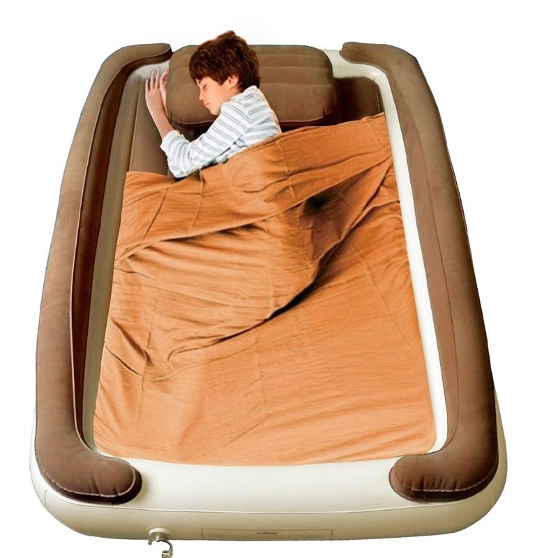 Inflatable Toddler Bed with Inflatable Rails