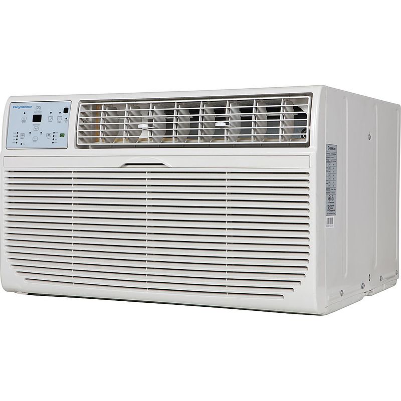 Alt View Zoom 15. Keystone - 350 Sq. Ft. Through-the-Wall Air Conditioner and 350 Sq. Ft. Heater - White