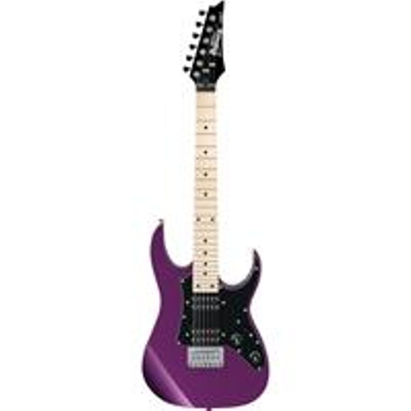 Ibanez miKro Series GRGM21M Electric Guitar, Maple Fretboard, Metallic Purple