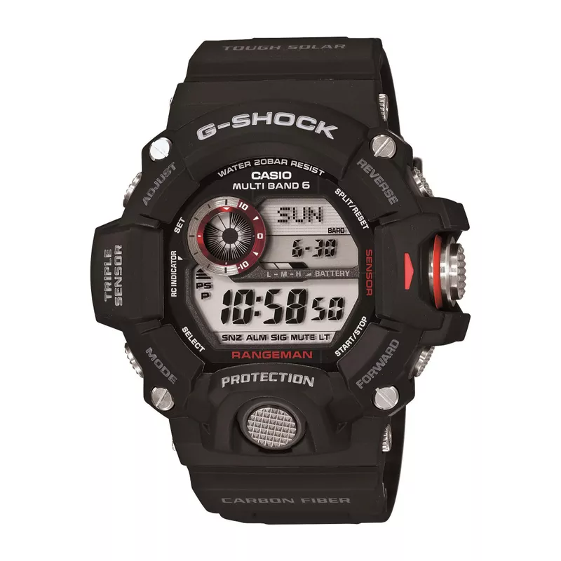 G-Shock - G-Shock Rangeman Solar Triple Sensor Watch Black