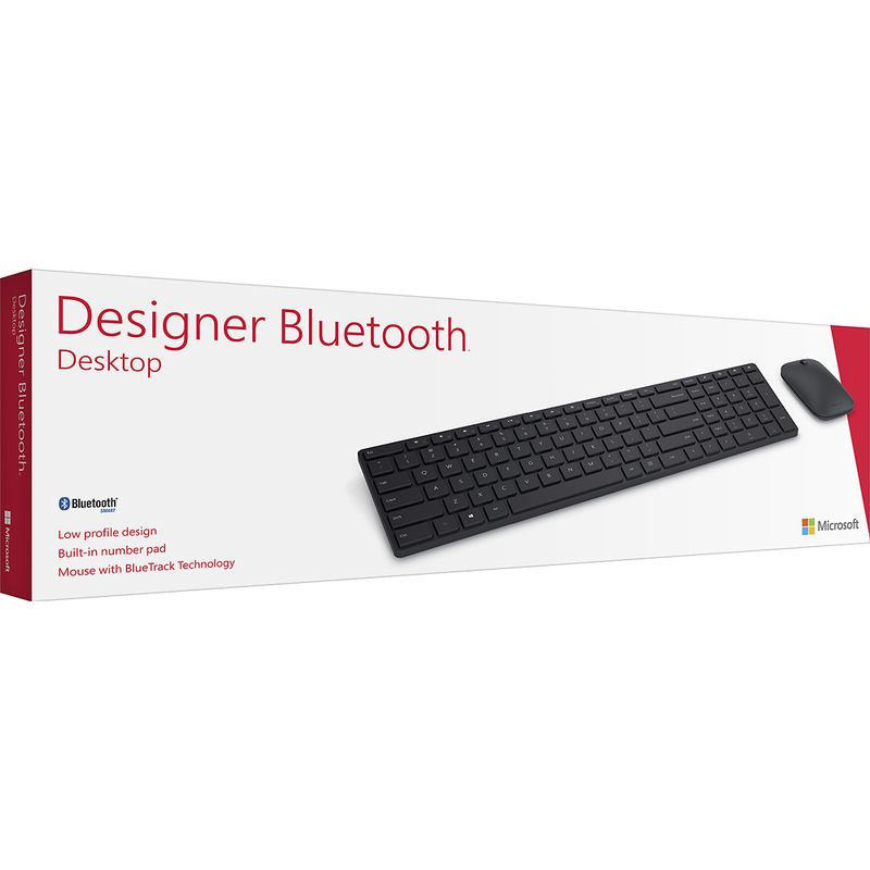 Alt View Zoom 11. Microsoft - Designer Bluetooth Wireless Keyboard and Mouse Bundle - Black