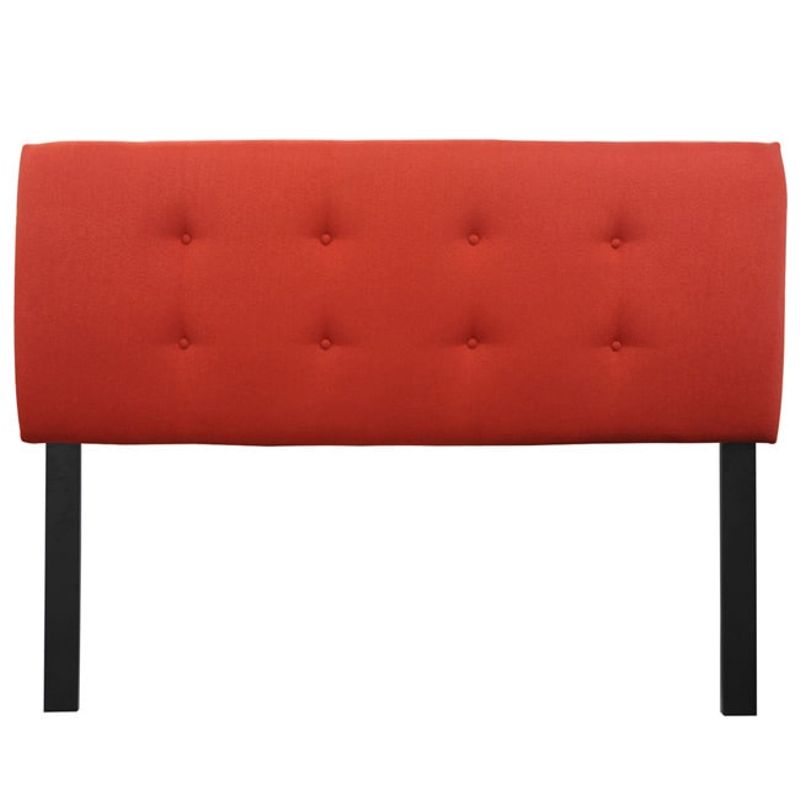 8-button Tufted Candice Berry Headboard - King