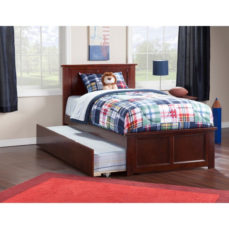 Rent To Own Madison Twin Platform Bed With Matching Foot Board With ...