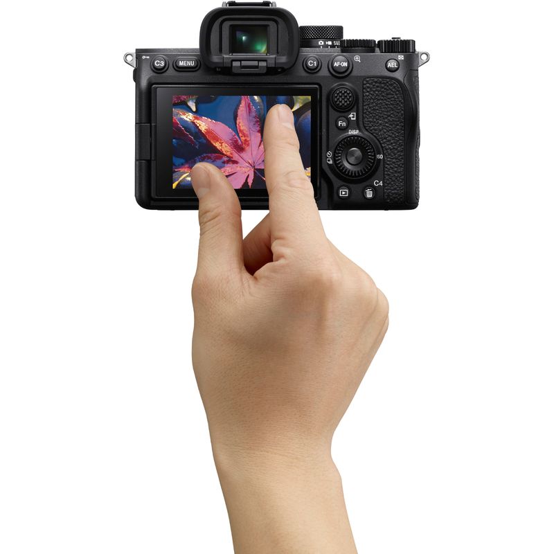 Alt View Zoom 12. Sony - Alpha 7 IV Full-frame Mirrorless Interchangeable Lens Camera - (Body Only) - Black