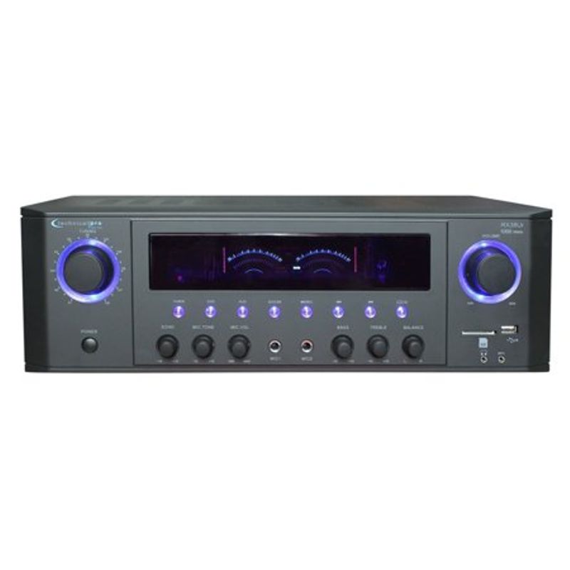Technical Pro 1000 watts peak power Professional Receiver with USB & SD Card Inputs