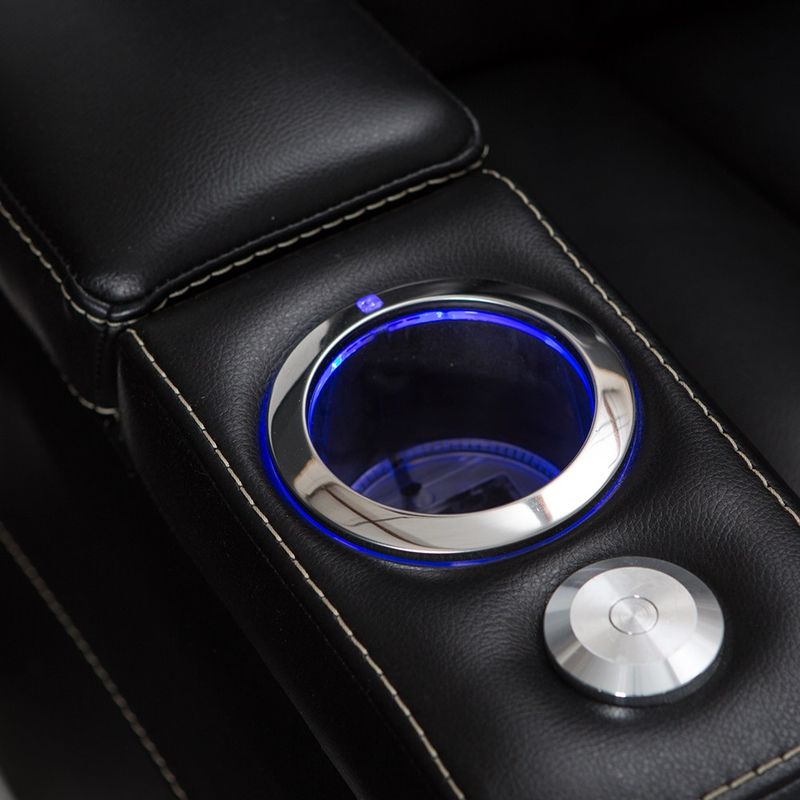 Rent to own Seatcraft Republic Leather Home Theater Seating Power