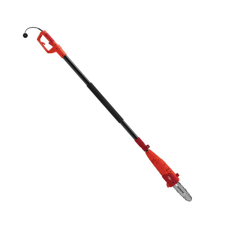 Sun Joe SWJ801E-RED Electric Telescoping Pole Chain Saw, Red | 8-Inch | 7-Amp