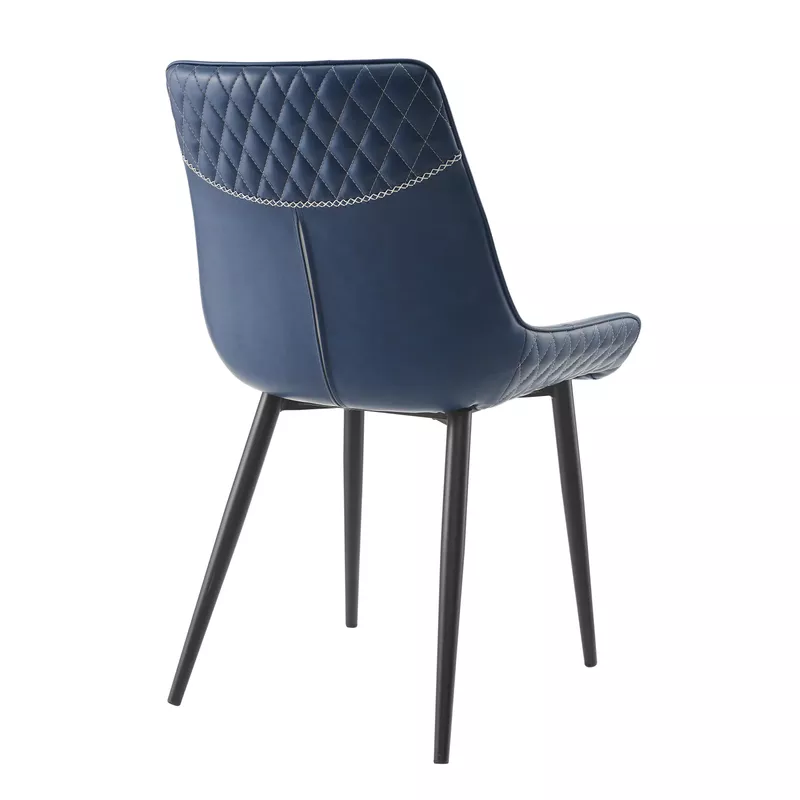 Ellis Side Chair Blue Set Of 2