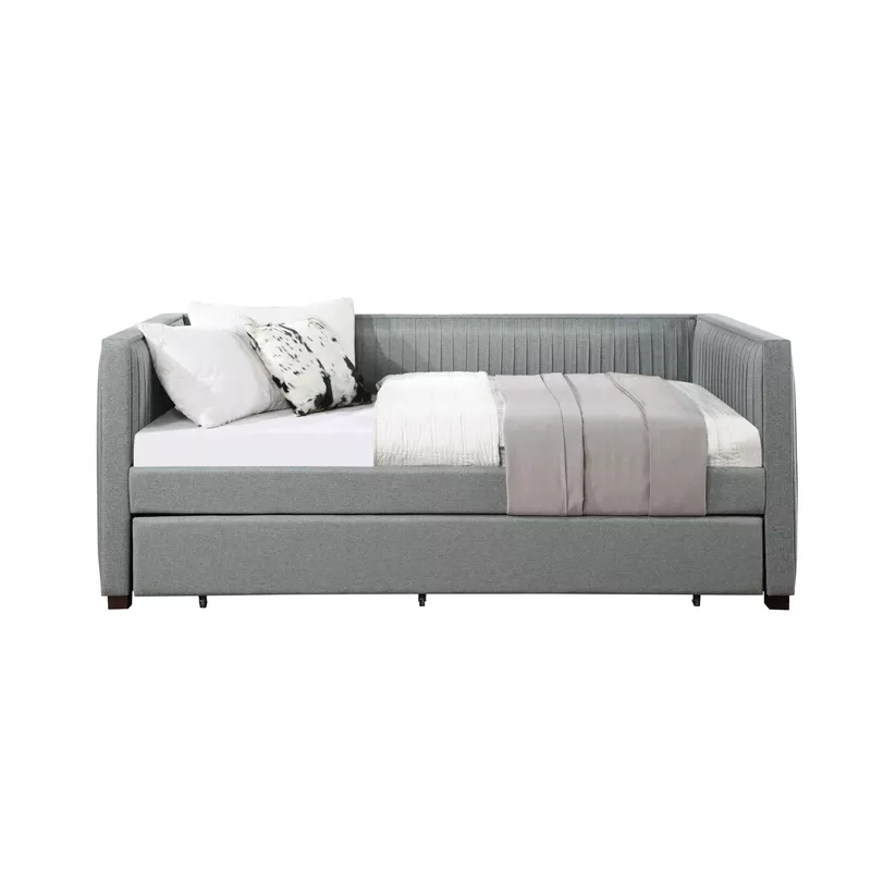 ACME Danyl Daybed w/Trundle (Twin), Gray Fabric