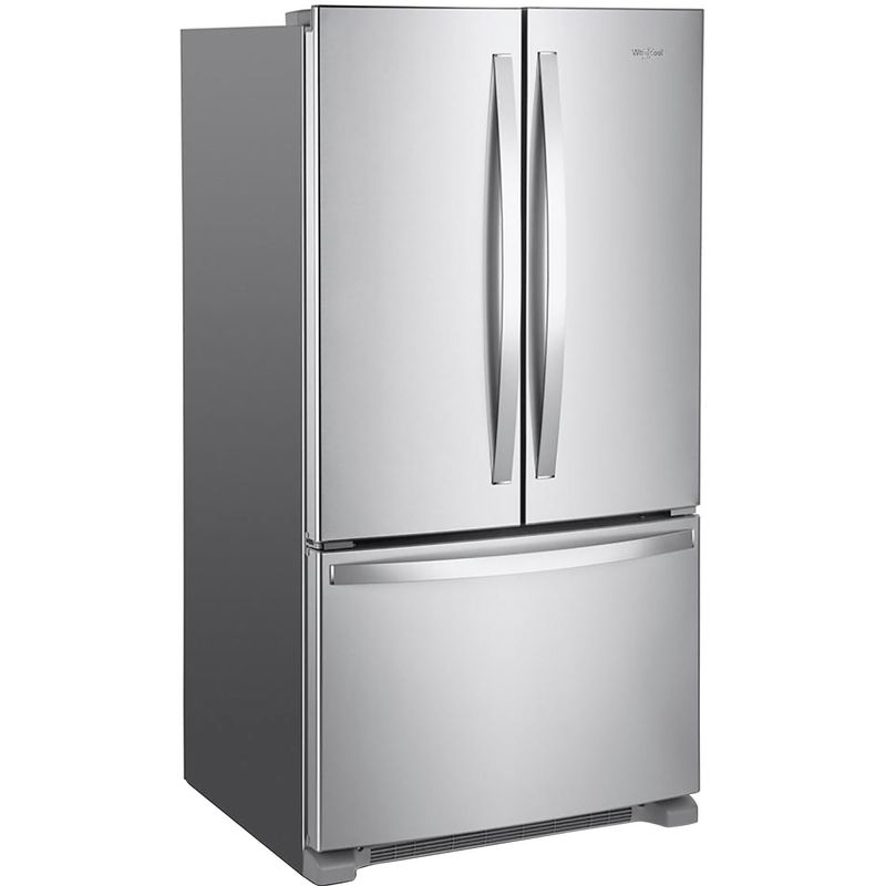Alt View Zoom 11. Whirlpool - 25.2 Cu. Ft. French Door Refrigerator with Internal Water Dispenser - Stainless Steel