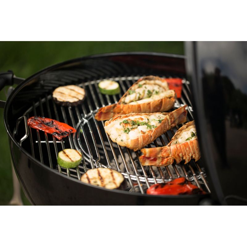 Alt View Zoom 21. Weber - 22 in. Master-Touch Charcoal Grill - Black