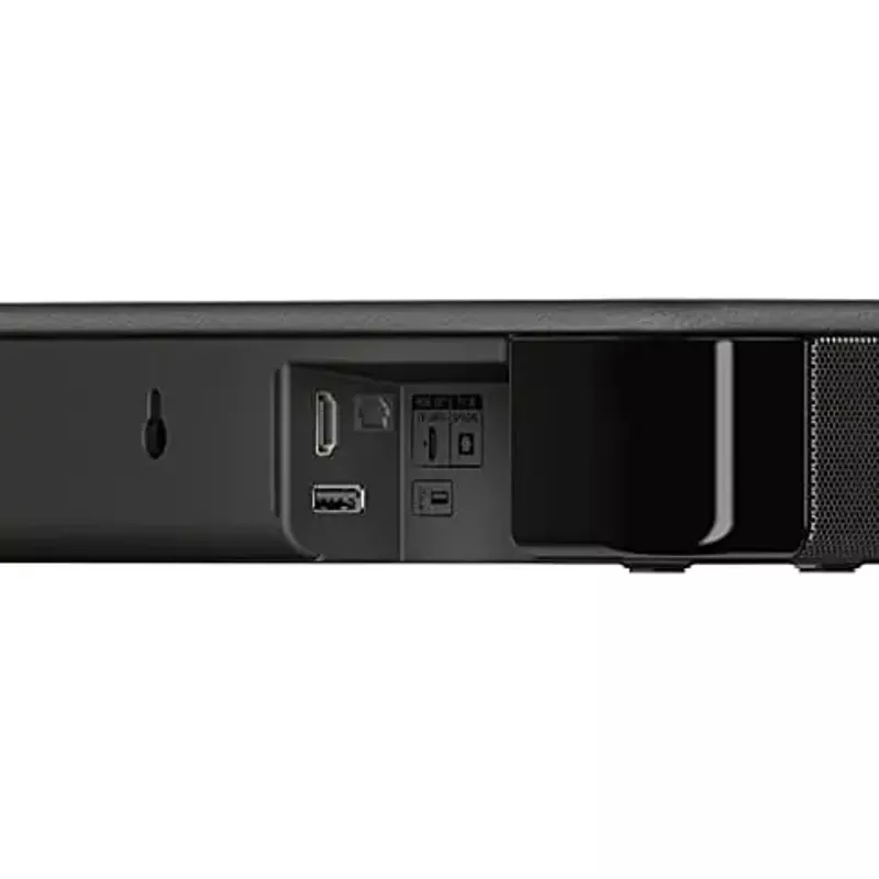 Sony - HTS100F 2.0 Channel Soundbar with Bass Reflex Speaker - Black