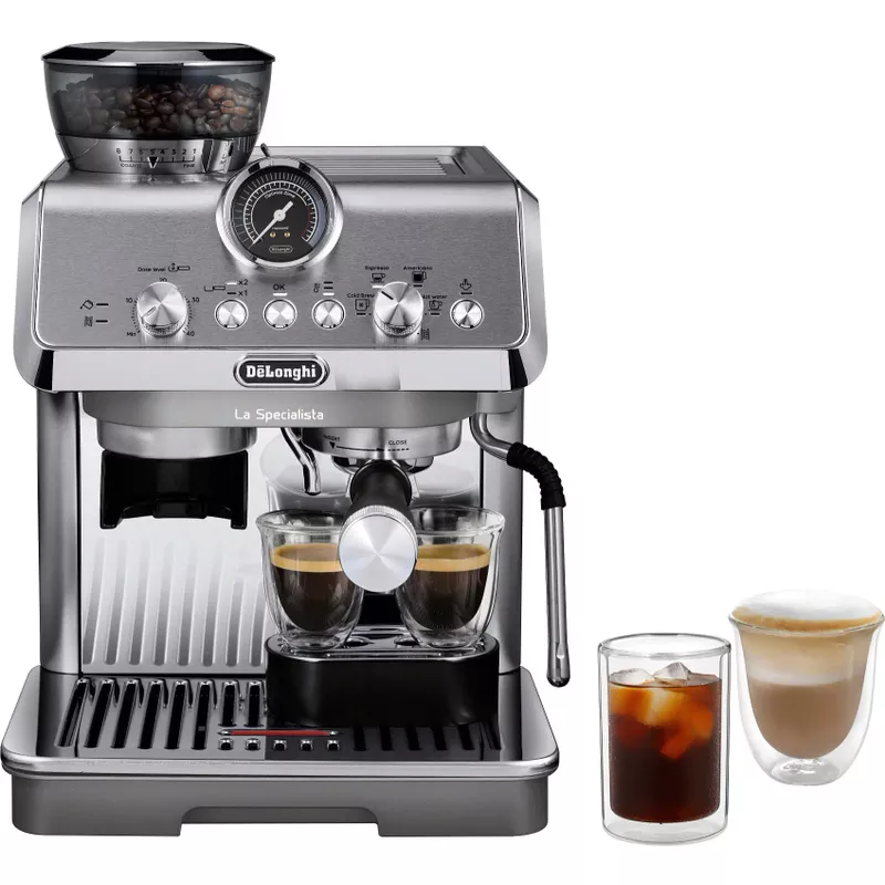 De'Longhi - La Specialista Arte Evo Espresso Machine with Cold Brew - Stainless Steel