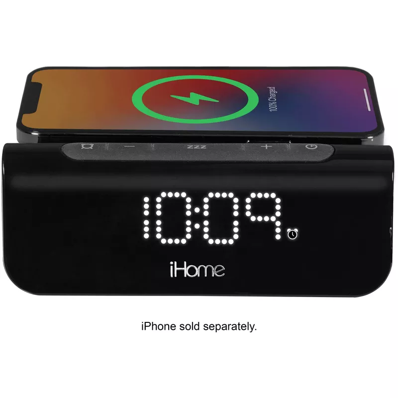 iHome - POWERVALET PRO 3 in 1 Magnetic Fast Wireless Charger - Black