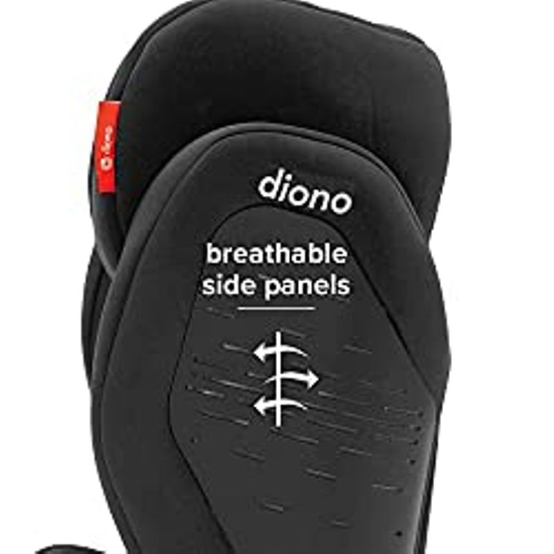 Diono Monterey 4DXT Latch, 2-in-1 High Back Booster Car Seat with Expandable Height, Width, Advanced Side Impact Protection, 8 Years 1...