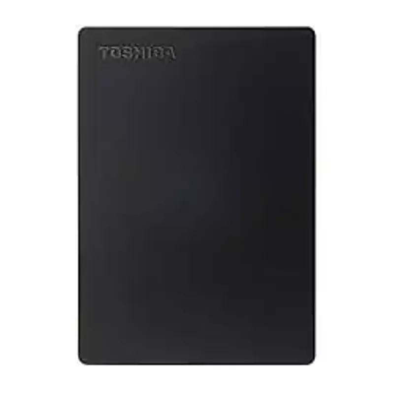 Toshiba Canvio Slim 1TB Portable External Hard Drive USB 3.0, Black - HDTD310XK3DA