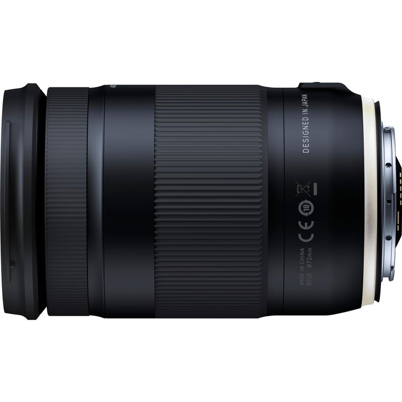 Back Zoom. Tamron - 18-400mm F/3.5-6.3 Di II VC HLD All-In-One Telephoto Lens for Canon APS-C DSLR Cameras - black