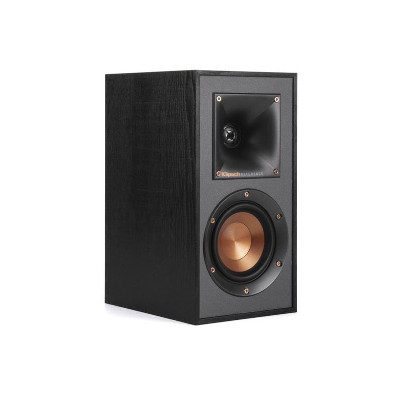 Klipsch 2x Reference R-610F Floorstanding Home Speaker, Black Bundle with R-52C Home Speaker, R-41M Bookshelf Speaker, Yamaha RX-V4A...