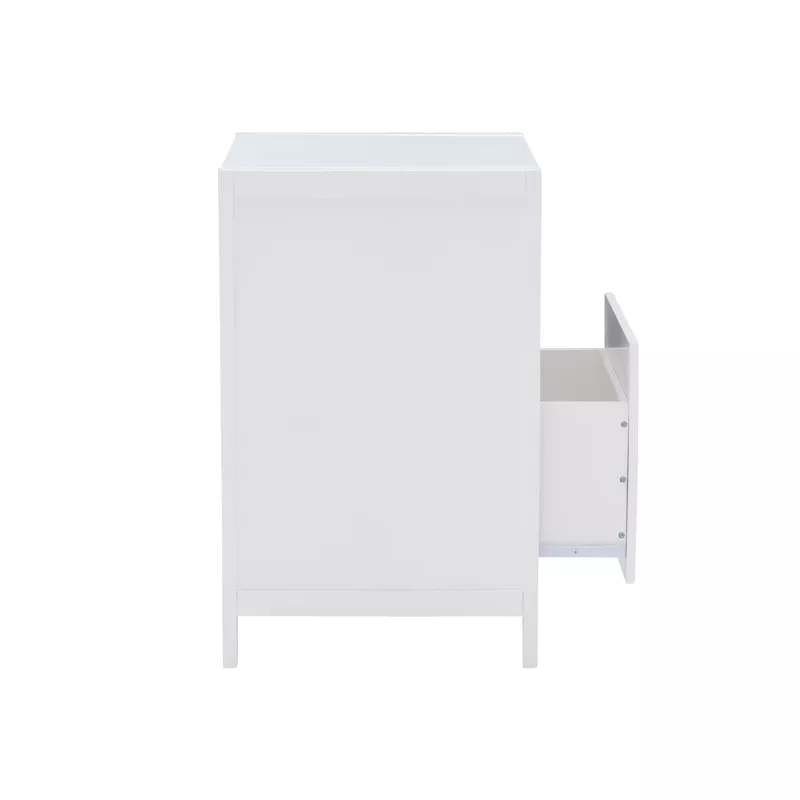 Pervis End Table White