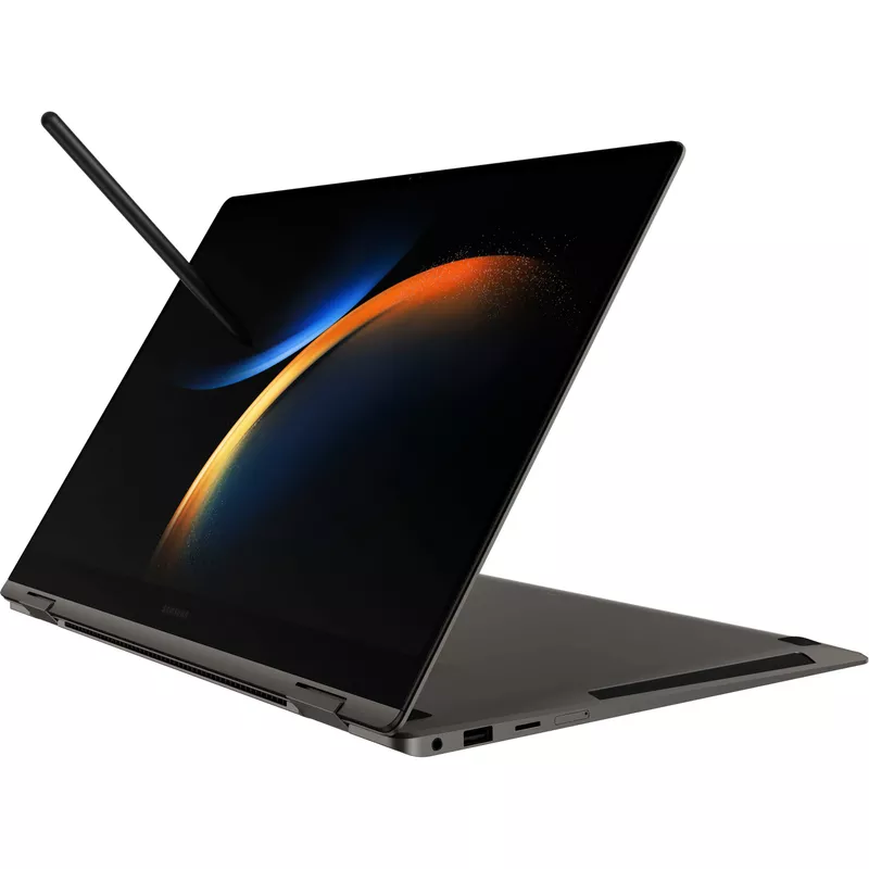 Samsung - Galaxy Book3 Pro 360 2-in-1 16" 3K AMOLED Touch Screen Laptop - Intel 13th Gen Evo Core i7-1360P - 16GB Memory - 1TB SSD - Graphite