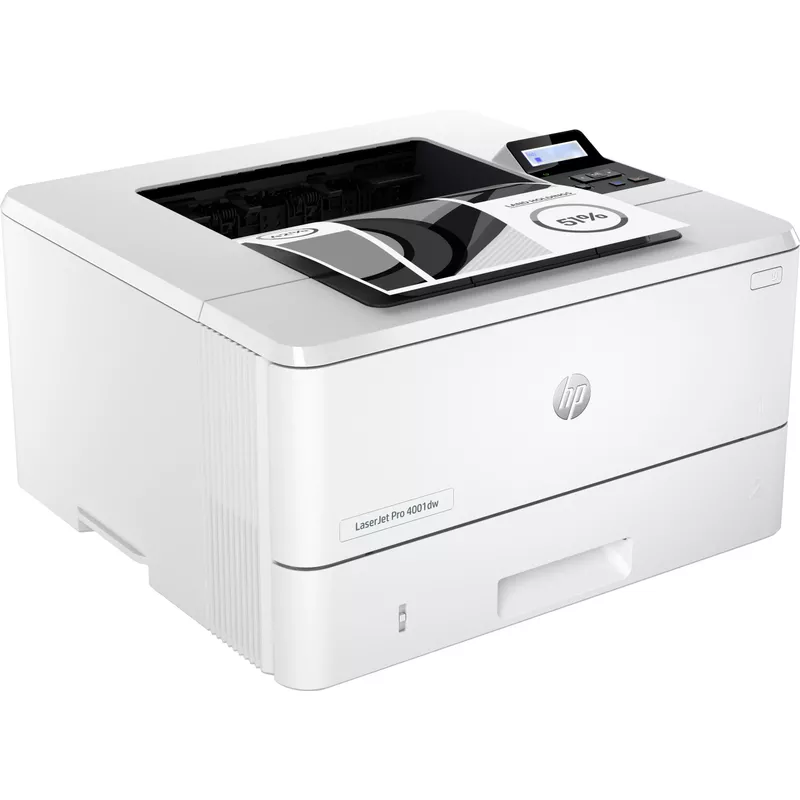 HP - LaserJet Pro 4001dw Wireless Black-and-White Laser Printer