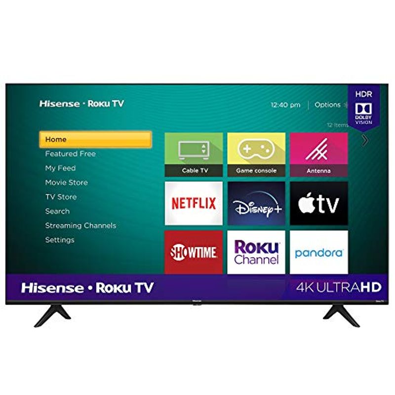Hisense - 43R6090G 43" Roku 4K ULED Smart TV with Alexa Compatibility (2020)