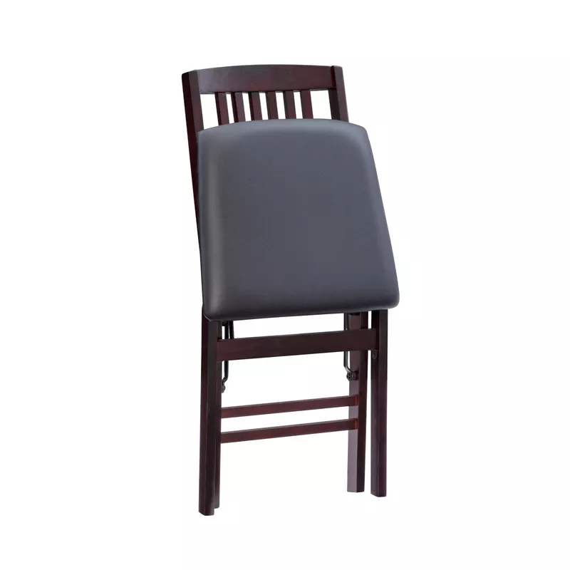Delong Mission Folding Chair Set Of Two
