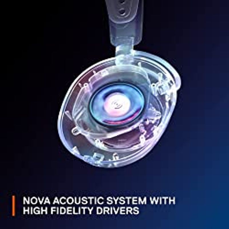 SteelSeries New Arctis Nova 4 Wireless Multi-Platform Gaming Headset  360 Spatial Audio 2.4GHz High-Speed Wireless  36 Hr Battery  USB-C ...