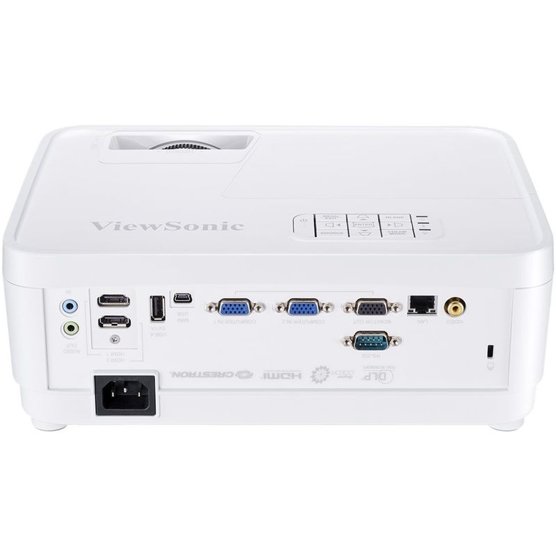 Back Zoom. ViewSonic - PS600W 720p DLP Projector - White