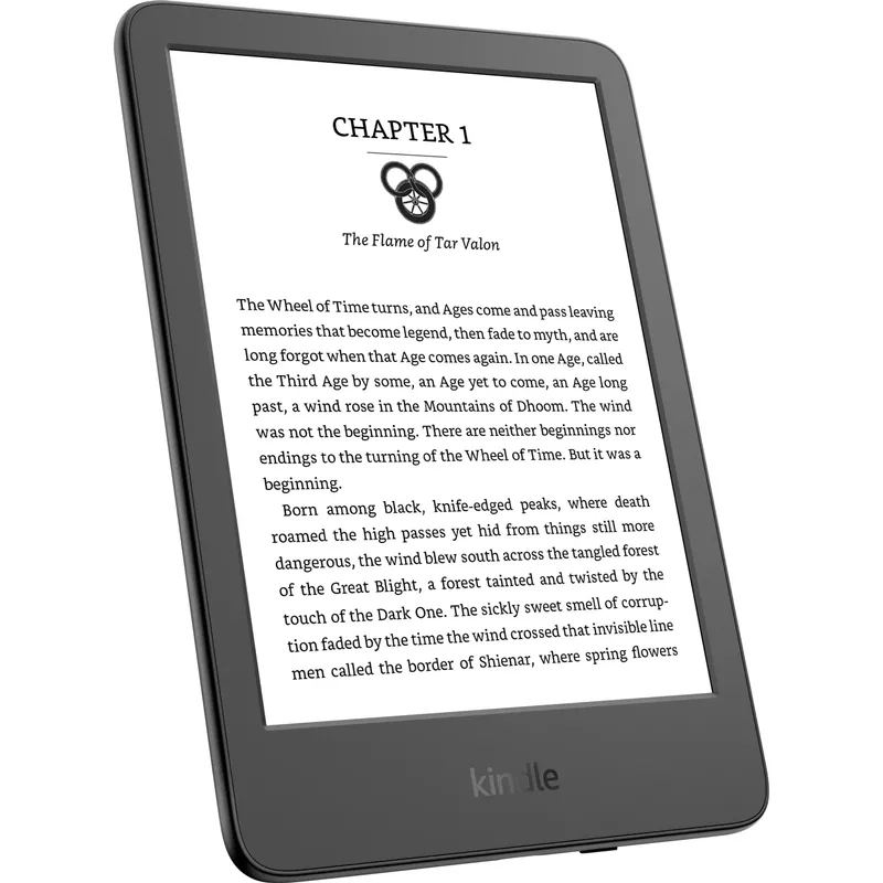 Amazon - Kindle E-Reader (2022 release) 6" display - 16GB - 2022 - Black
