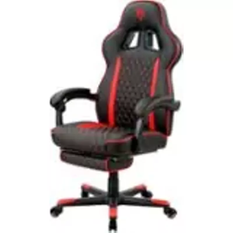 Arozzi - Mugello Special Edition Gaming Chair with Footrest - Red