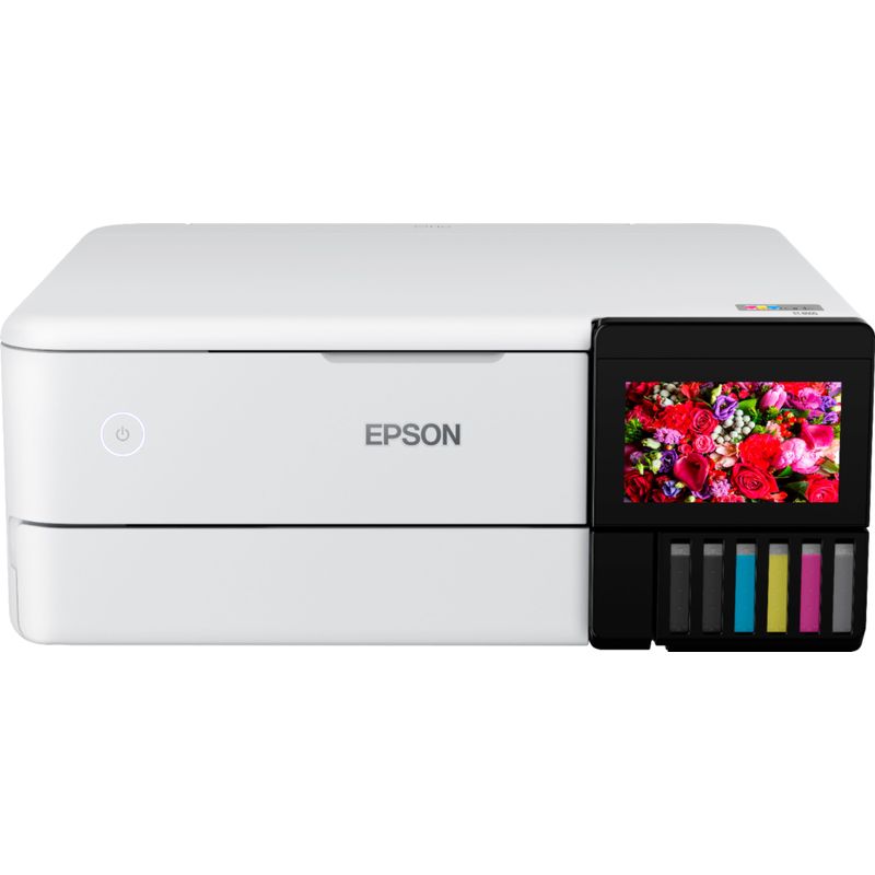 Alt View Zoom 14. Epson - EcoTank® Photo ET-8500 Wireless Color All-in-One Supertank Printer