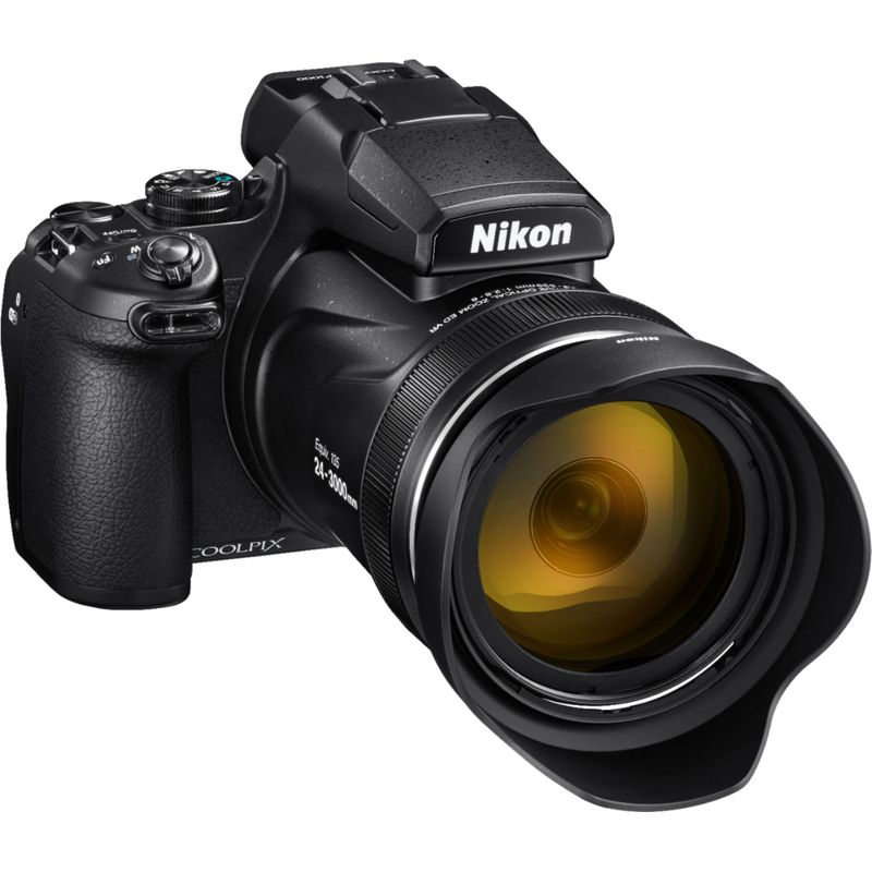 Alt View Zoom 11. Nikon - COOLPIX P1000 16.0-Megapixel Digital Camera - Black