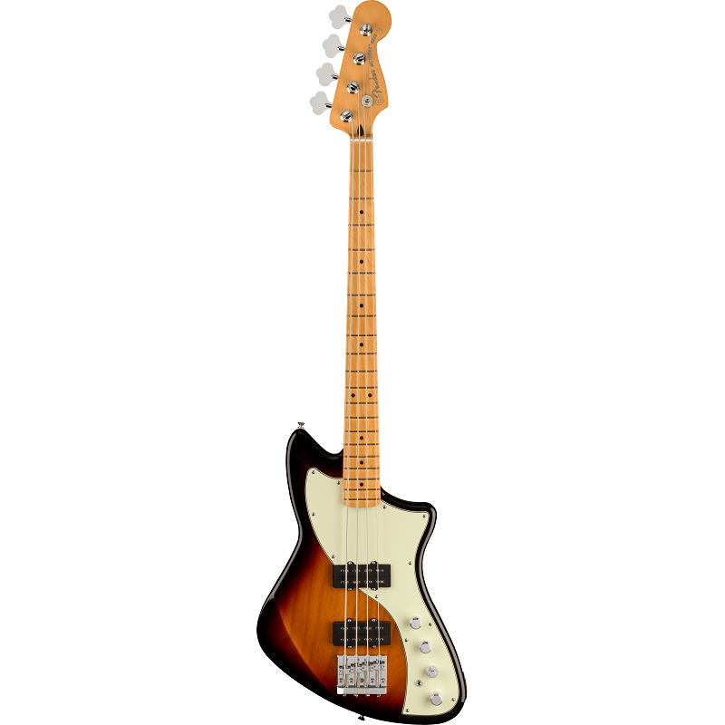 Fender Player Plus Active Meteora Electric Bass. Pau Ferro Fingerboard, Tequila Sunrise