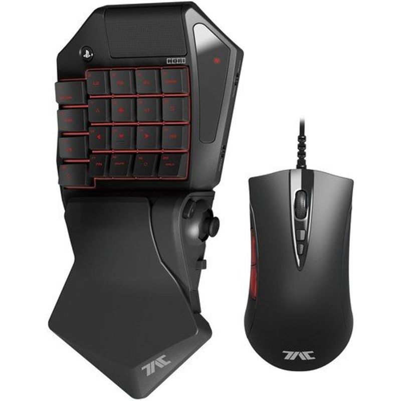 HORI Tactical Assault Commander Pro (TAC Pro) KeyPad and Mouse Controller for PS4 and PS3 FPS Games Officially Licensed by Sony -...