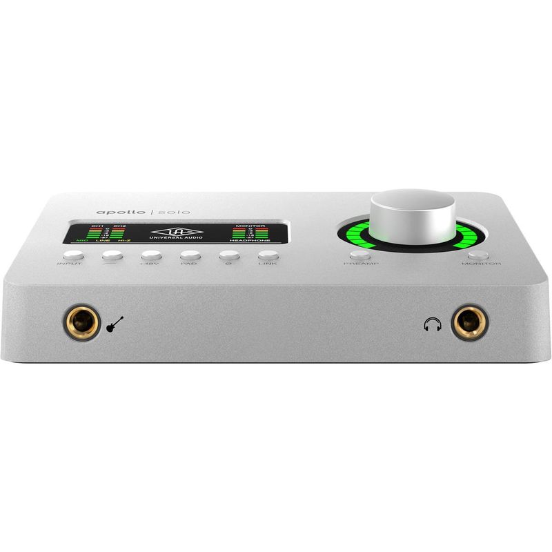 Universal Audio Apollo Solo Heritage Edition Desktop 2x4 Thunderbolt 3 Audio Interface with Realtime UAD Processing for Mac and Windows
