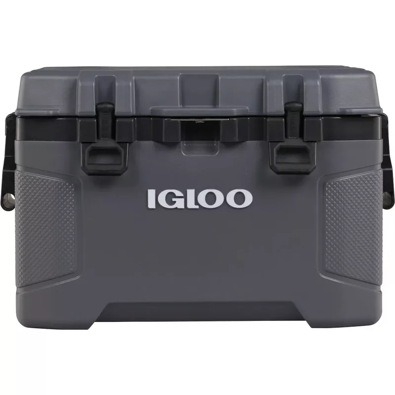 Igloo - 52 QT Trailmate Cooler RLR - Carbonite/Grey