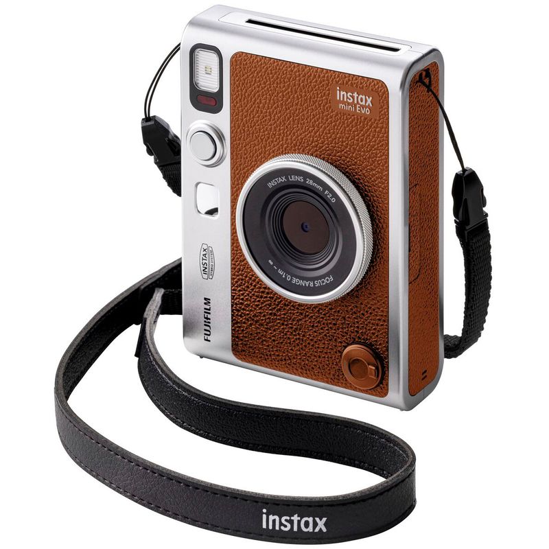 Alt View Zoom 2. Fujifilm - INSTAX MINI Evo Brown Instant Film Camera