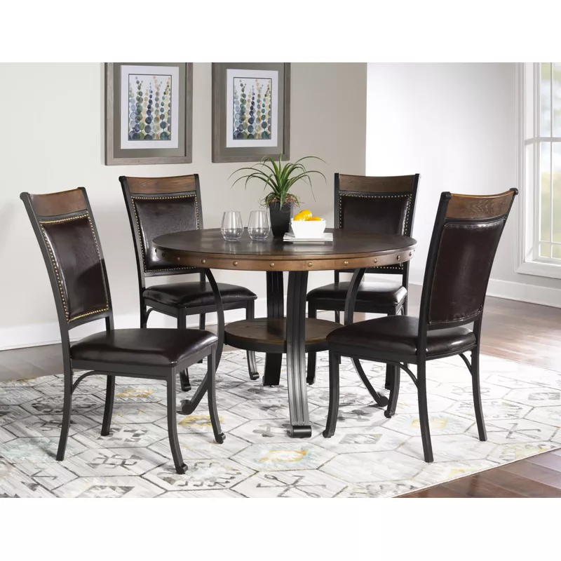 Fawnwood 5Pc Dining Set Brown