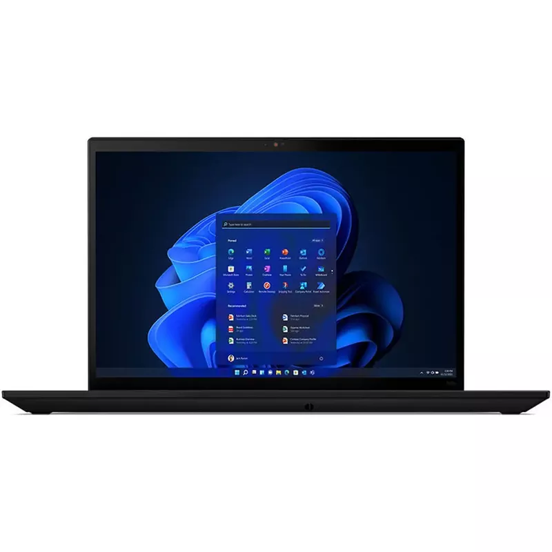 Lenovo - ThinkPad P16s Gen 2 Intel Laptop, Villi Black