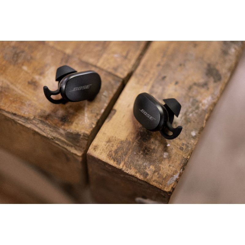 Alt View Zoom 21. Bose - QuietComfort Earbuds True Wireless Noise Cancelling In-Ear Earbuds - Triple Black