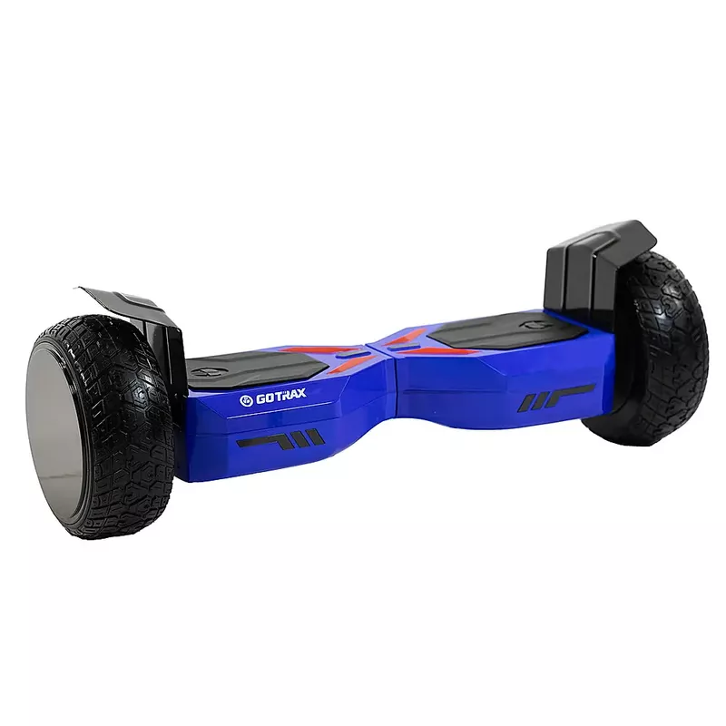 GoTrax - Quest Pro Hoverboard w/7 mi Max Range & 7.5 mph Max Speed - Blue