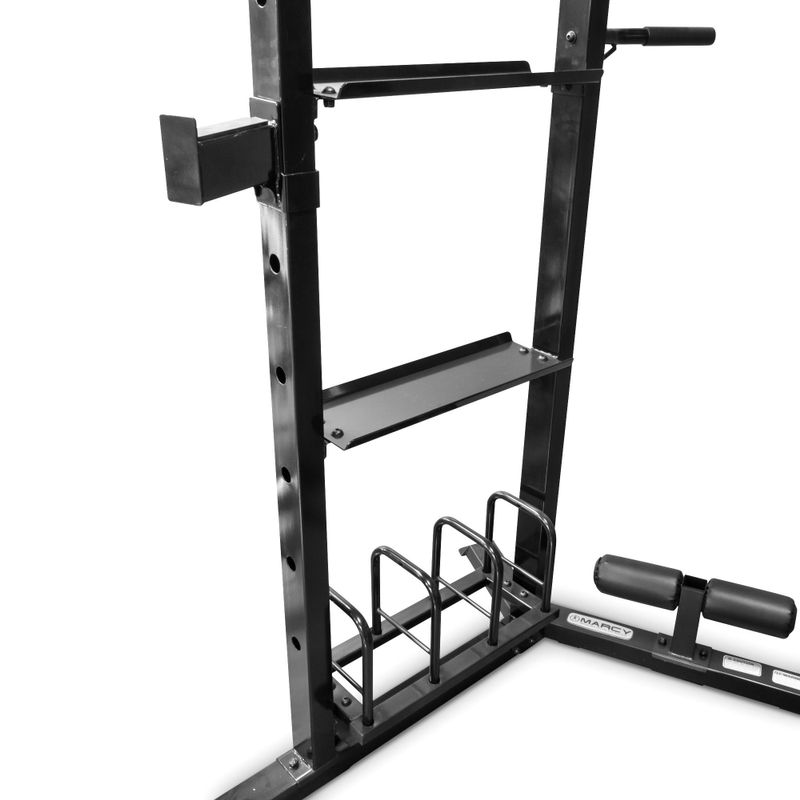 Marcy Olympic Strength Cage System - Black, Chrome