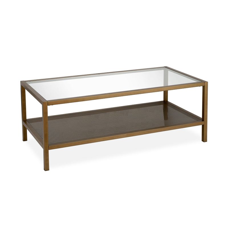 Carbon Loft Gugliemi Brass Coffee Table - Brass