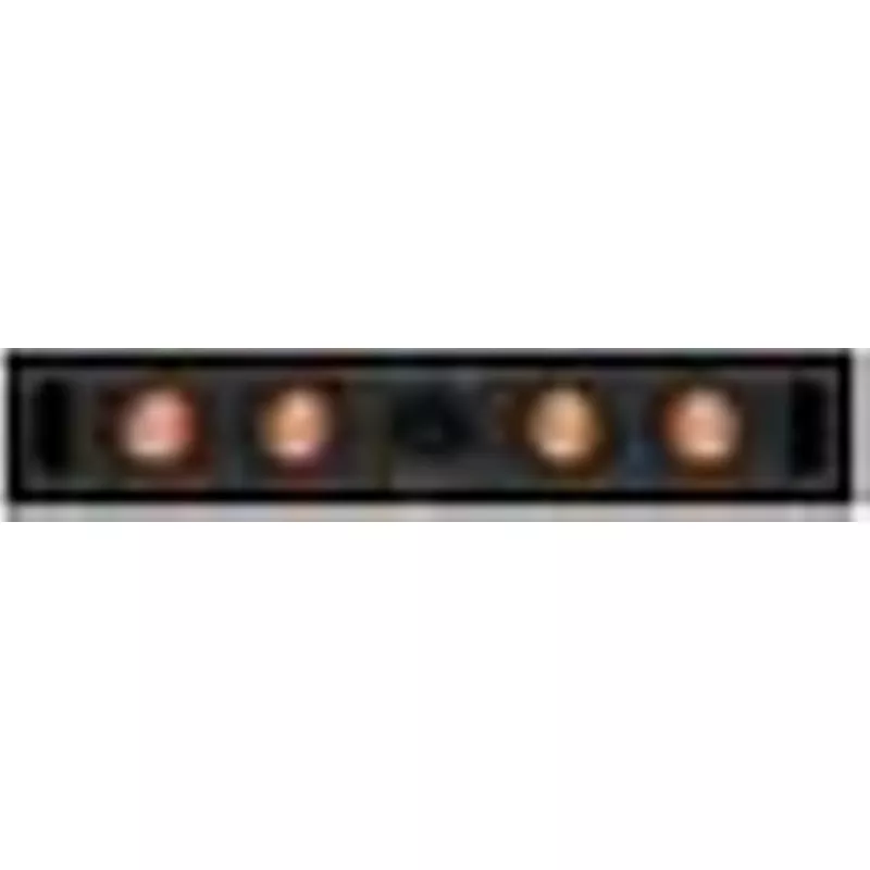 Klipsch - Next Gen Reference Series Quad 3-1/2" 400-Watt Passive 2-Way Center-Channel Speaker - black