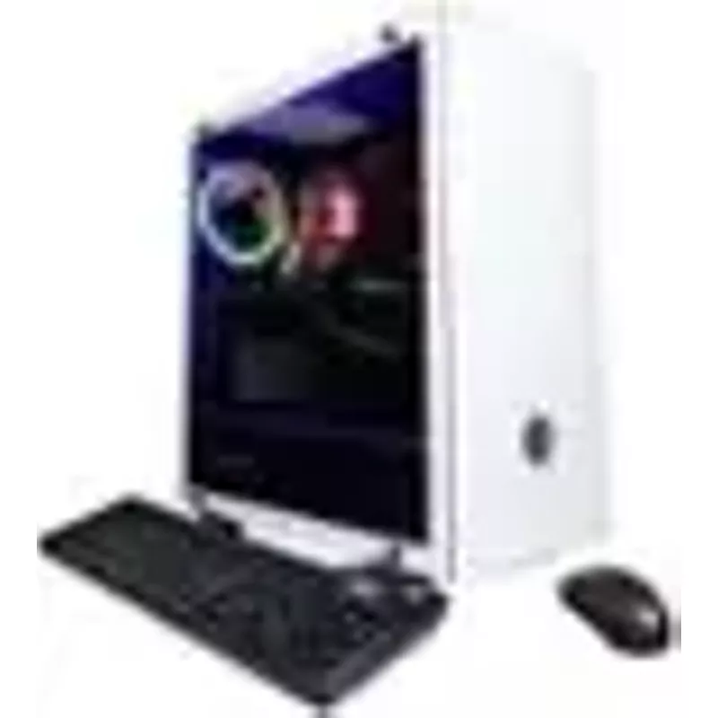 CyberPowerPC - Gamer Xtreme Gaming Desktop - Intel Core i5-12400F - 16GB Memory - NVIDIA GeForce RTX 3050 - 1TB SSD - White